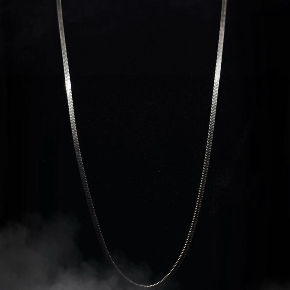 VTG Sterling Silver Snake Chain Necklace